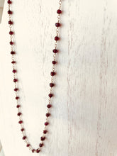 Load image into Gallery viewer, Garnet Necklace
